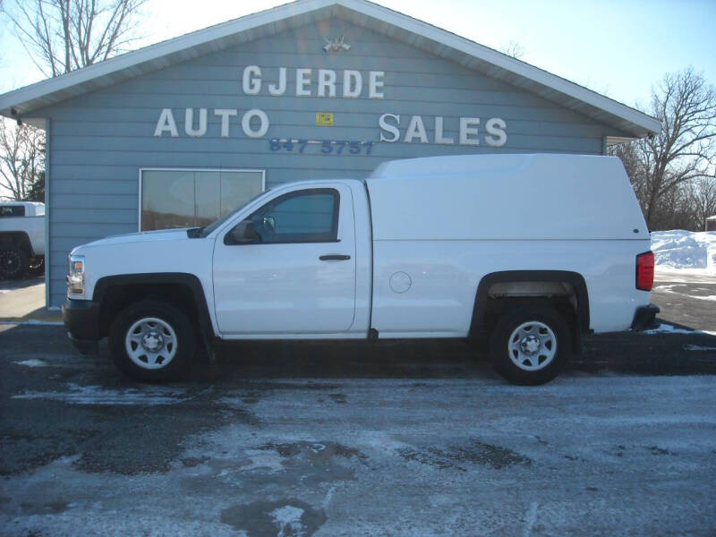 2016 Chevrolet Silverado 1500 for sale at GJERDE AUTO SALES in Detroit Lakes MN