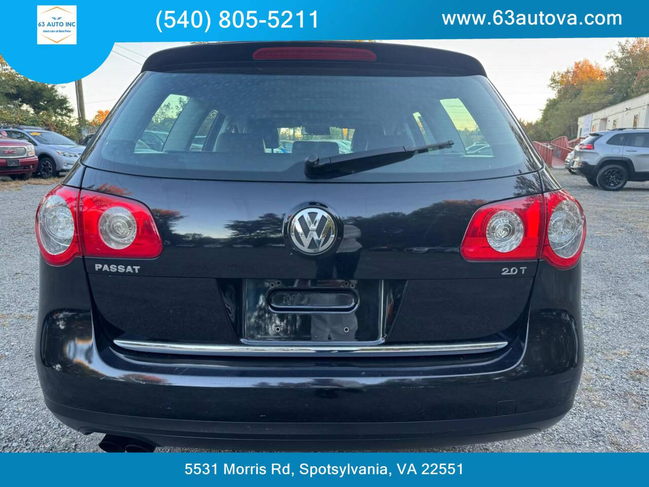 2008 Volkswagen Passat for sale at 63 Auto Inc in Spotsylvania, VA