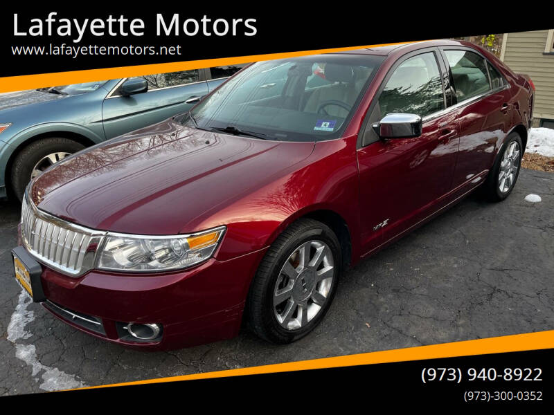 2007 Lincoln MKZ for sale at Lafayette Motors in Lafayette NJ