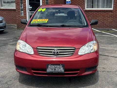 2004 Toyota Corolla CE