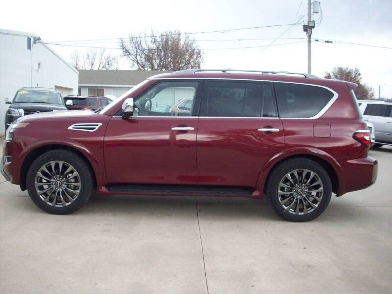 Used 2023 Nissan Armada Platinum with VIN JN8AY2DB6P9833705 for sale in Kansas City