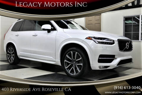 2016 Volvo XC90 for sale at Legacy Motors Inc in Roseville CA