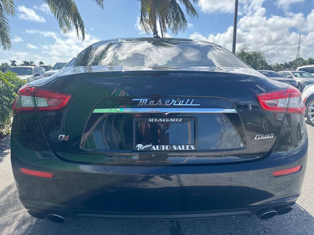 2014 Maserati Ghibli for sale at Tropical Auto Sales in North Palm Beach, FL