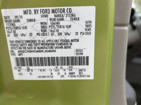 2011 Mercury Mariner Premier V6