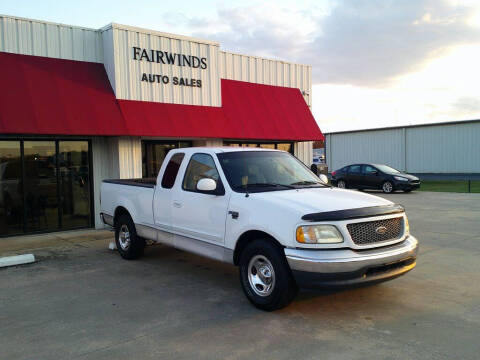 2002 Ford F-150 for sale at Fairwinds Auto Sales in Dewitt AR