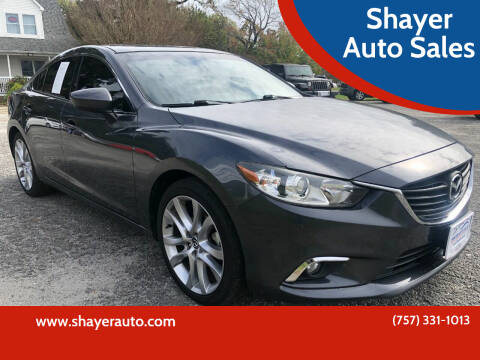 2016 Mazda MAZDA6 for sale at Shayer Auto Sales in Cape Charles VA