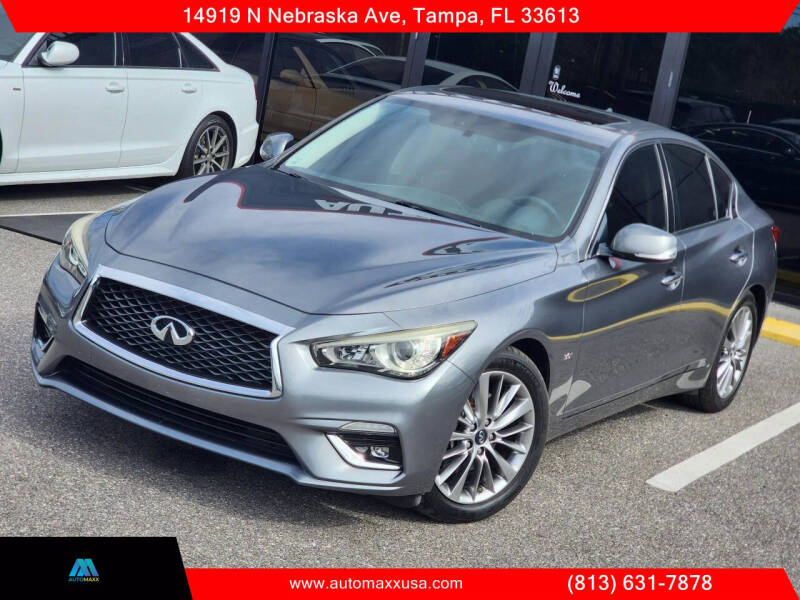 2018 Infiniti Q50 for sale at Automaxx in Tampa FL