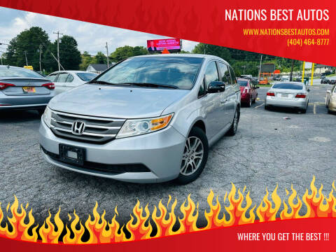 2012 Honda Odyssey for sale at Nations Best Autos in Decatur GA