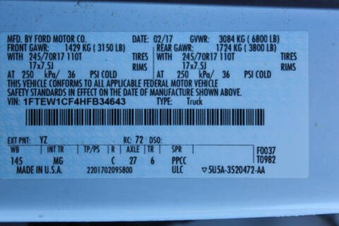 2017 Ford F-150