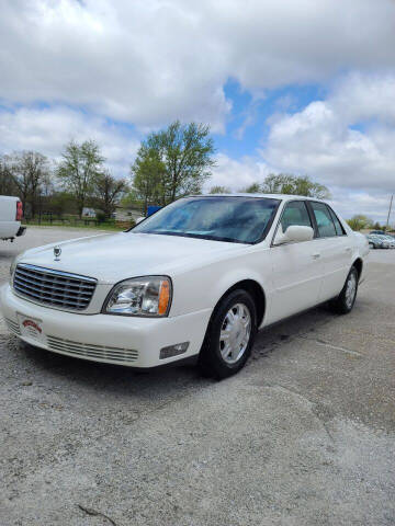 2004 Cadillac DeVille for sale at WESTSIDE GARAGE LLC in Keokuk IA