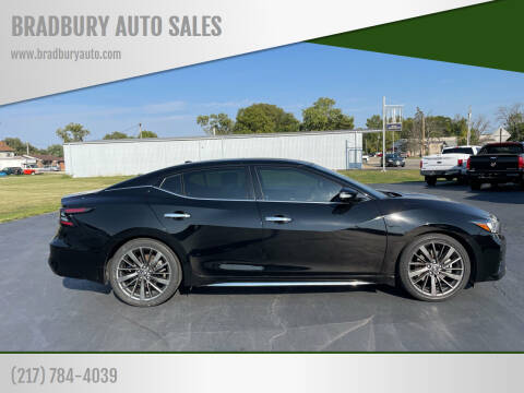 2020 Nissan Maxima for sale at BRADBURY AUTO SALES in Gibson City IL