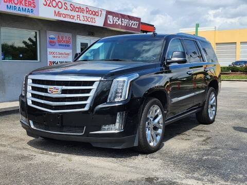 2017 Cadillac Escalade for sale at Easy Deal Auto Brokers in Miramar FL