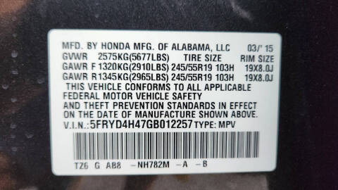 2016 Acura MDX SH-AWD w/Tech