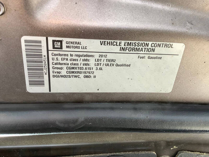2012 Buick Enclave Leather