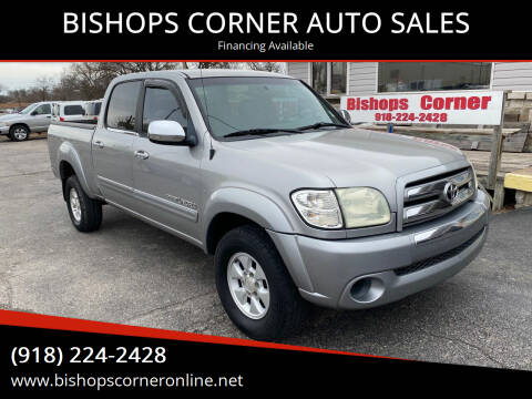 2004 Toyota Tundra for sale at BISHOPS CORNER AUTO SALES in Sapulpa OK
