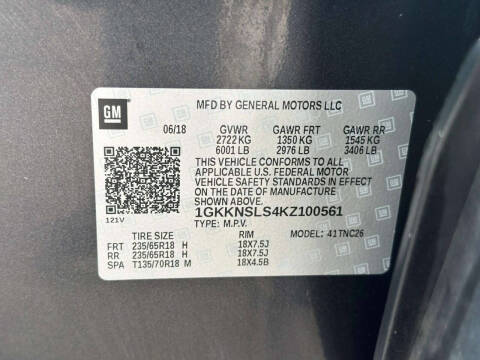 2019 GMC Acadia SLE-2
