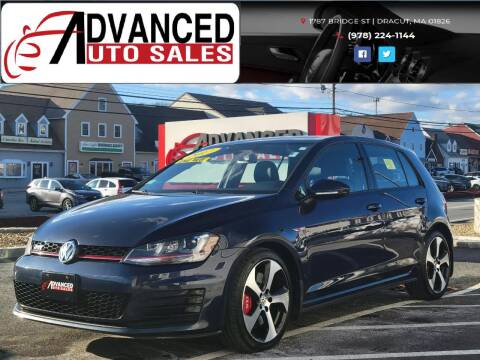 2017 Volkswagen Golf GTI for sale at Advanced Auto Sales in Dracut MA