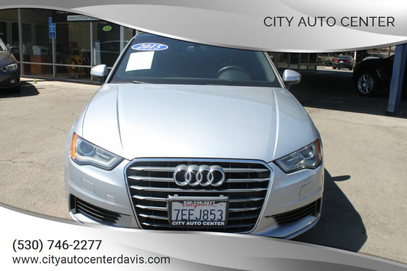 2015 Audi A3 for sale at City Auto Center in Davis CA