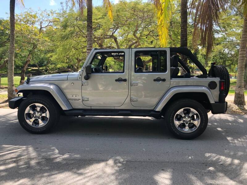 2016 Jeep Wrangler Unlimited for sale at Eagle MotorGroup in Miami FL