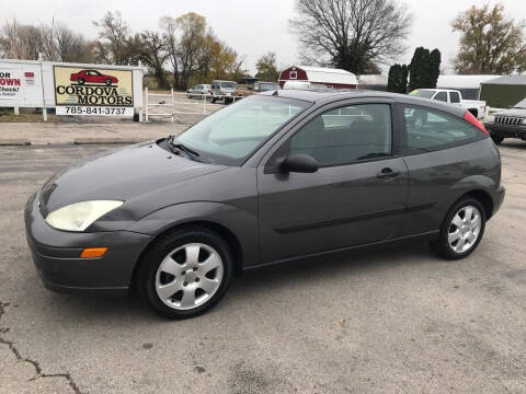 2002 Ford Focus for sale at Cordova Motors in Lawrence KS