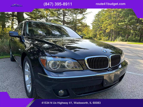 2007 BMW 7 Series for sale at Route 41 Budget Auto in Wadsworth IL