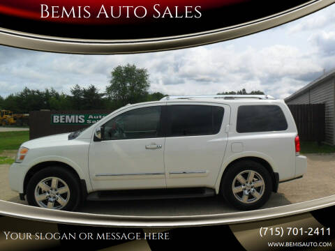 2014 Nissan Armada for sale at Bemis Auto Sales in Crivitz WI