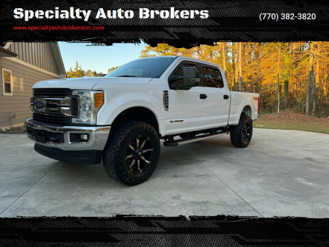 2017 Ford F-250 Super Duty for sale at Specialty Auto Brokers in Cartersville GA