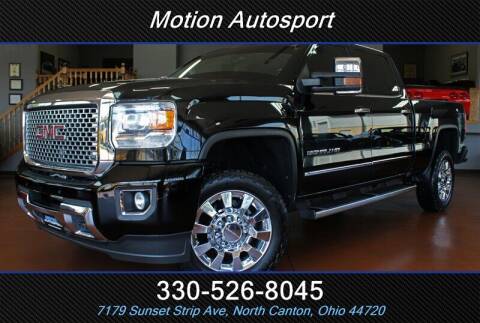 2016 GMC Sierra 2500HD for sale at Motion Auto Sport in North Canton OH