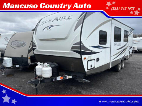 2018 Forest River Palomino Solaire 251RBSS for sale at Mancuso Country Auto in Batavia NY