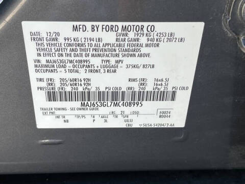 2021 Ford EcoSport SE