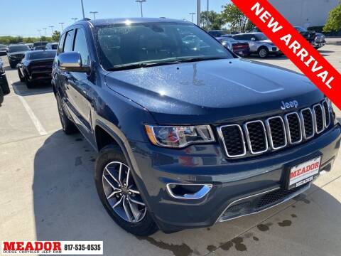 2021 Jeep Grand Cherokee for sale at Meador Dodge Chrysler Jeep RAM in Fort Worth TX