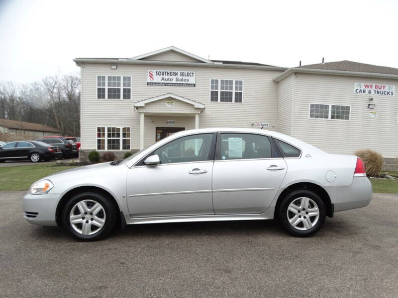 2009 Chevrolet Impala for sale at SOUTHERN SELECT AUTO SALES in Medina OH