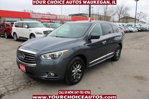 2013 Infiniti JX35 for sale at Your Choice Autos - Waukegan in Waukegan IL