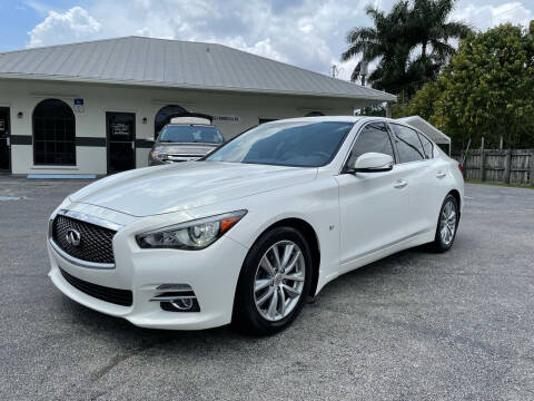 2015 Infiniti Q50 for sale at Supreme Motor Sports in North Fort Myers FL