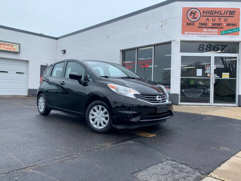 2015 Nissan Versa Note for sale at HIGHLINE AUTO LLC in Kenosha WI