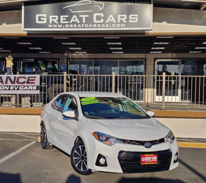 2016 Toyota Corolla for sale at Great Cars in Sacramento CA