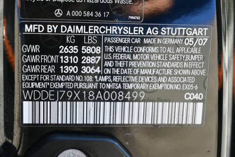 2008 Mercedes-Benz CL-Class CL 65 AMG