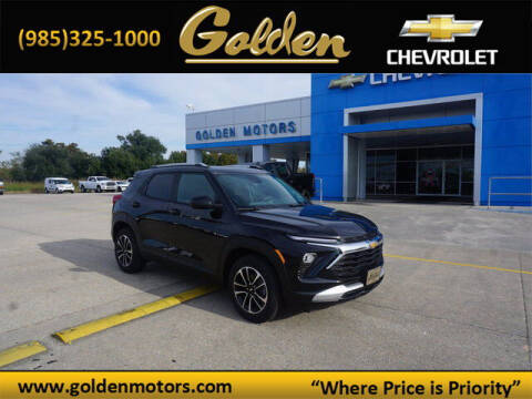 2024 Chevrolet TrailBlazer for sale at GOLDEN MOTORS in Cut Off LA