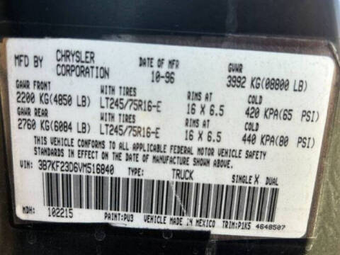 1997 Dodge Ram