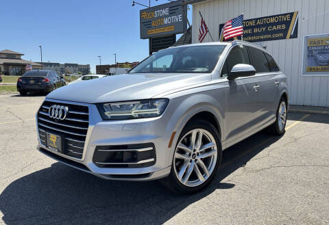 2017 Audi Q7 for sale at Rockstone Automotive Inc in Monticello MN
