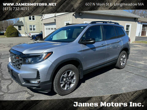 2022 Honda Passport for sale at James Motors Inc. in East Longmeadow MA