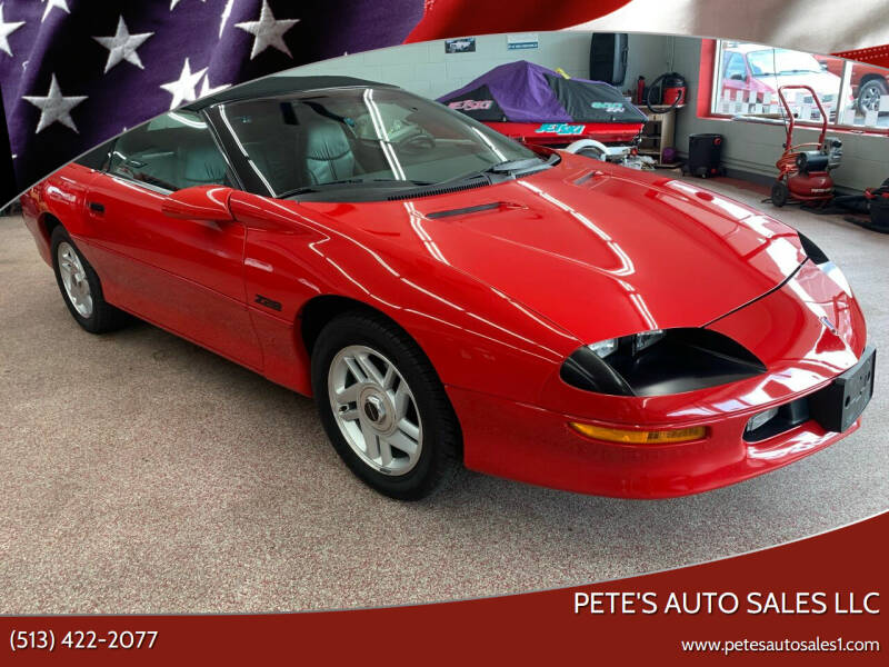 1996 Chevrolet Camaro for sale at PETE'S AUTO SALES LLC - Middletown in Middletown OH