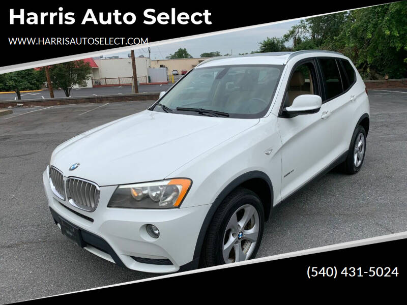 2011 BMW X3 for sale at Harris Auto Select in Winchester VA