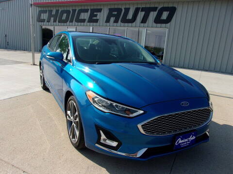 2020 Ford Fusion for sale at Choice Auto in Carroll IA