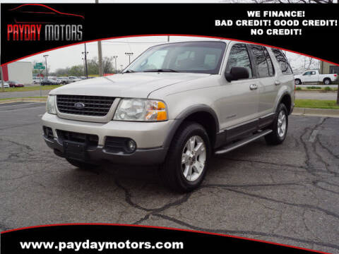 2002 Ford Explorer for sale at Payday Motors in Wichita KS