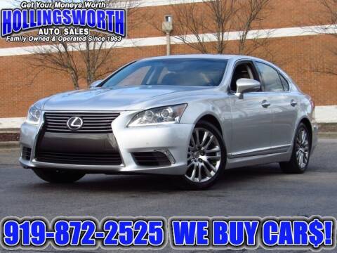 2014 Lexus LS 460 for sale at Hollingsworth Auto Sales in Raleigh NC
