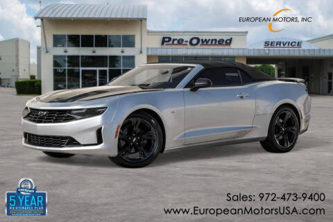 2019 Chevrolet Camaro for sale at European Motors Inc in Plano TX