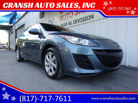 2011 Mazda MAZDA3 for sale at CRANSH AUTO SALES, INC in Arlington TX