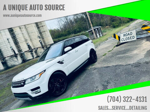 2017 Land Rover Range Rover Sport for sale at A UNIQUE AUTO SOURCE in Albemarle NC