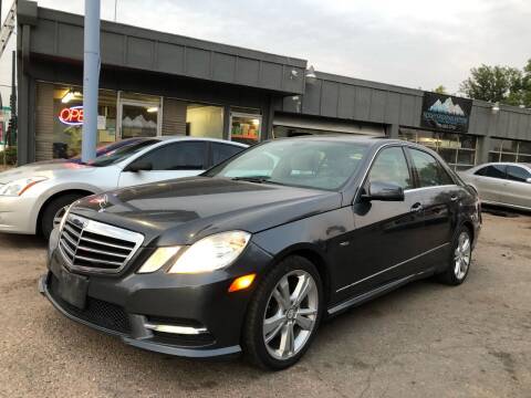 2012 Mercedes-Benz E-Class for sale at Rocky Mountain Motors LTD in Englewood CO